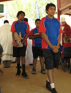 Procession after Mass