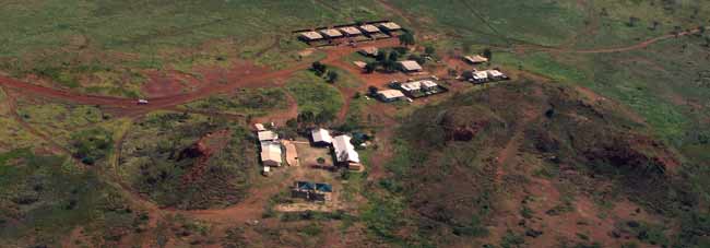 Aerial view Warlawurru